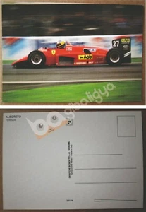 Postkarte MICHELE ALBORETO - FERRARI 156/85 - GP D'ITALIA MONZA - 1985 - Rarität - Bild 1 von 1
