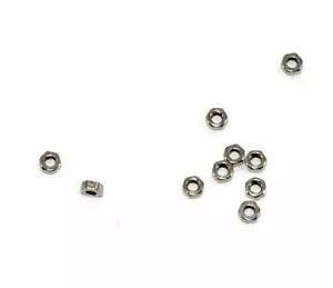 Hex Nuts; M1.4 Thread Stainless Steel 100 count #SM204 - Picture 1 of 3