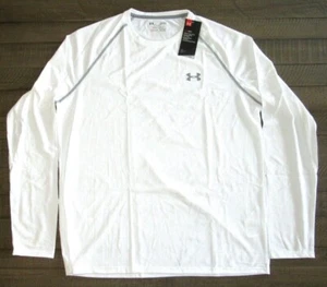 Under Armour Men's Long Sleeve Tech Tee Shirt  1264088  White   Sm - 4xl - Picture 1 of 3