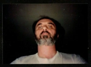 Vintage Photograph Man with Beard & Mustache Up Close - Picture 1 of 1