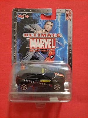Peter Parker Maisto Ultimate Marvel Die Cast Collection Series #1 Pontiac Rev  Foto 1 de 4