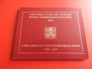 * Vaticano 2 euro commemorativi 2004 / blister * 75 anni Città del Vaticano (Ki.2) - Foto 1 di 4