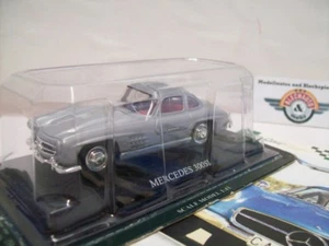 Mercedes Benz 300 SL (W198) ""Puertas batientes" 1955, plata, Delprado 1:43, embalaje original - Imagen 1 de 4