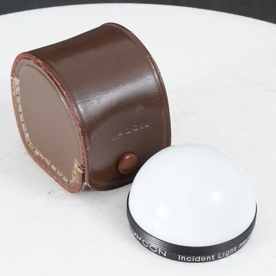 ^ Topcon Tokyo kogaku Incident Light Receptor 51mm For Lens w/ Case [EX+++] - Image 1 of 4