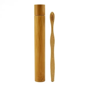 Bamboo Toothbrush & Tube Box | Eco-Friendly soft nylon bristles, Adult size..... - Picture 1 of 4