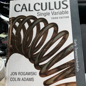 Calculus: Early Transcendentals by Colin Adams and Jon Rogawski (2015,... - Picture 1 of 5