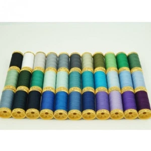 Gutermann Sewing Thread 100% Natural Cotton 250m Reels In 33 Colours (2) - Picture 1 of 34