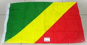 The national flag of the Republic of The Congo , Country Banner FLAG (43X26cms) - Picture 1 of 5