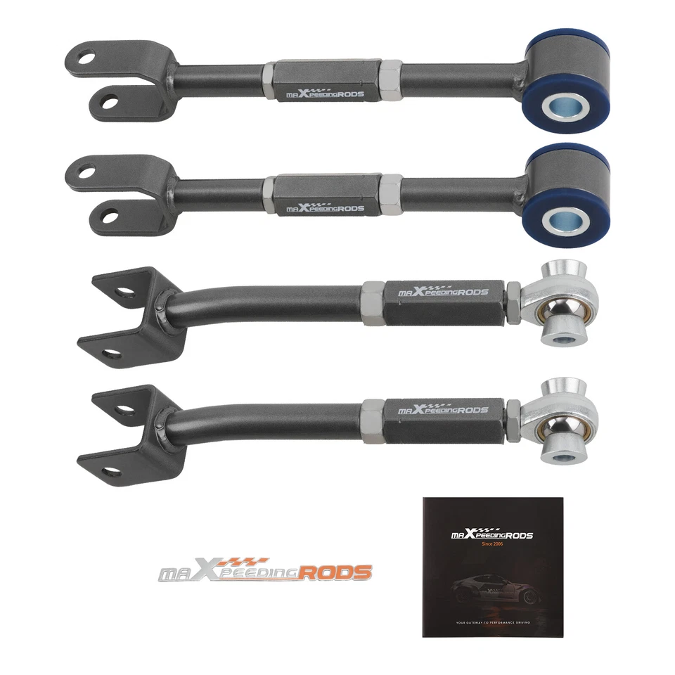 Brazos de control de inclinación traseros ajustables Brazos de tracción para Nissan Altima Máxima 350Z Foto 1 de 4