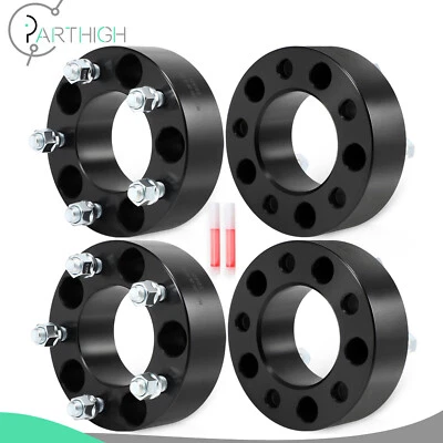 Espaciadores de rueda (4) 2" de grosor 14x1,5 para Chevrolet/GMC C1500 1988-1999 5x5/5x127 Foto 1 de 4