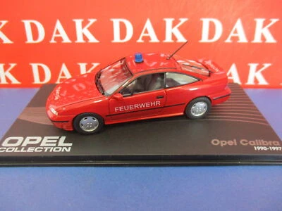 Die cast 1/43 Modellino Auto Opel Calibra Pompieri Feuerwehr 1990-97 - Immagine 1 di 4