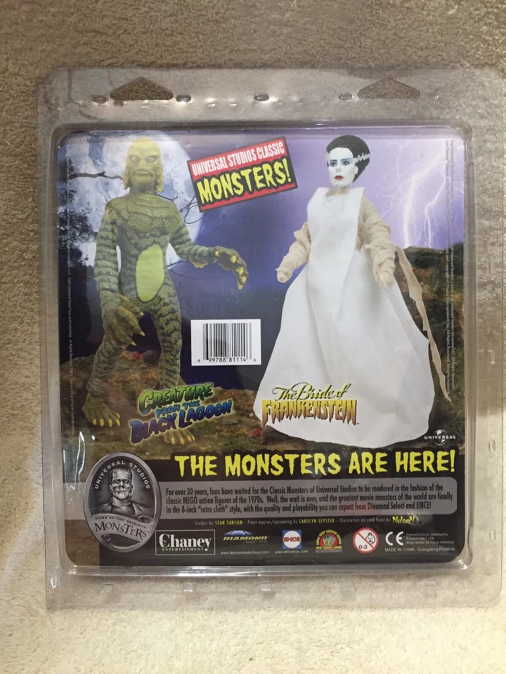 CRIATURA DE LAGUNA NEGRA Monstruos Universales ESTUDIOS CLÁSICOS Diamond Select RETRO Foto 1 de 1