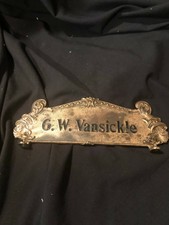 national cash register original top sign
