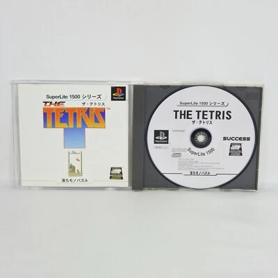 THE TETRIS Super Lite 1500 Series PS1 Playstation For JP System p1 - Image 1 of 2