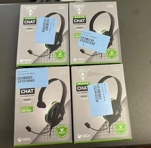 Turtle Beach Racon Wired Chat Headset for Xbox- Black-Lot of 4- USED- #TC4 - Picture 1 of 3