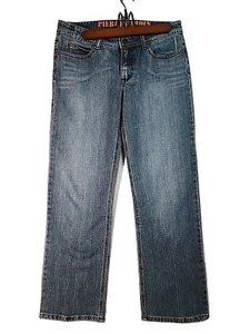 Pierre Cardin Medium Wash Jeans Blue Straight Leg Size 6  - Picture 1 of 7