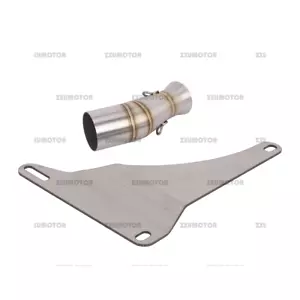 Stainless Steel Exhaust Connected Mid Link Pipe For ZONTES Shengshi 368G 51mm - Picture 1 of 6