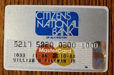 Citizens National Bank of Slatingon exp 88♡Free Shipping♡cc343 ♡