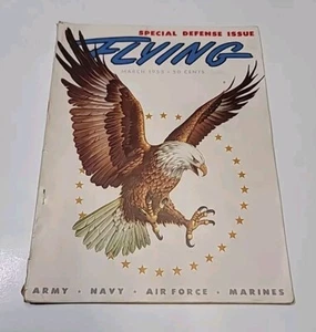 Flying Magazine, März 1953, Special Defense Issue, Army Navy Air Force Marines - Bild 1 von 3