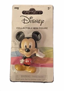 NEW Zag Disney Collectible Mini Figure Cake Topper Mickey Mouse  - Picture 1 of 2