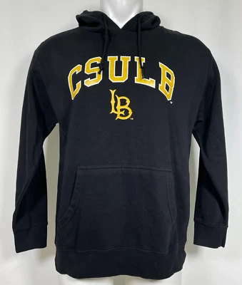 California State Long Beach CSULB sudadera con capucha negra arco universitario para hombre MEDIANA Foto 1 de 4