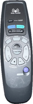 Audiovox RC24-03 Pre-Owned Multi-Brand Clock Radio Remote Control - Image 1 of 2