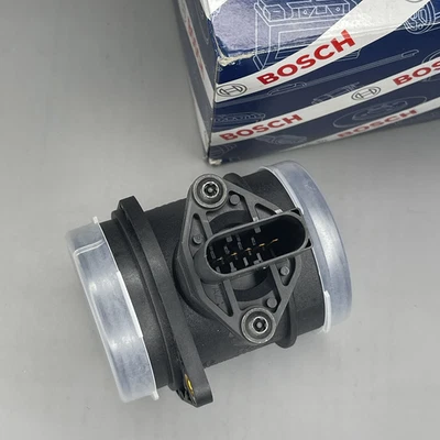 0280218002 Mass Air Flow Sensor MAF For VW Beetle Golf 1.8 2.0L Bosch Foto 1 de 4