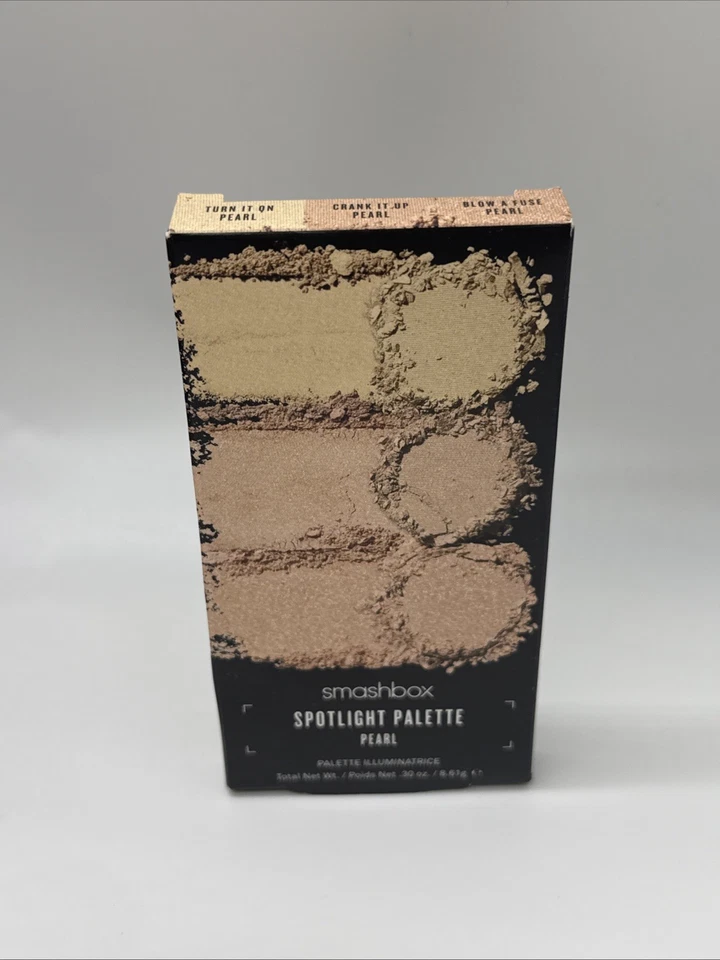 Smashbox Spotlight Palette Pearl Turn It Up/Crank It Up/Blow A Fuse BNIB (C8) - Image 1 of 1