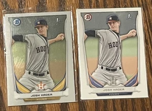 Josh Hader 2014 1° Bowman Cromo e Carta RC Lotto di 2 SPEDIZIONE GRATUITA - Foto 1 di 4