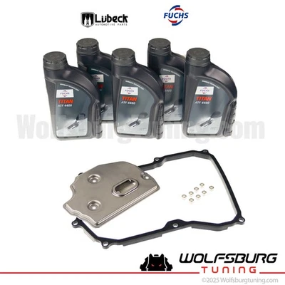 Transmission Fluid Oil Filter Kit VW Beetle Golf Jetta Passat 2.5 2.0 2010+ Mk6 - Image 1 of 4
