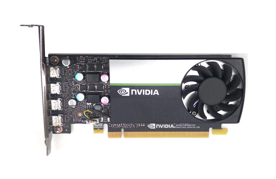 Video Cards NVIDIA Quadro (Dell 4FKFP) T1000 Graphics Card - 4GB GDDR6 128-bit - Image 1 of 1