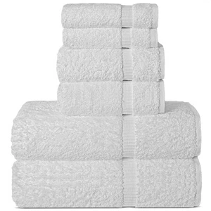 Luxury Spa and Hotel Quality Premium Turkish Cotton 6-Piece Towel Set (2 x Ba... - Picture 1 of 6