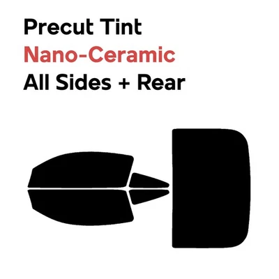 Película de ventana precortada automotriz nano tinte cerámico para Ford Mustang 2010-2014 cupé Foto 1 de 4