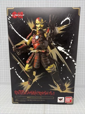 Genuine Bandai Tamashii Nations Ironman Mark 3 Samurai Movie Realization Figure - Image 1 of 4