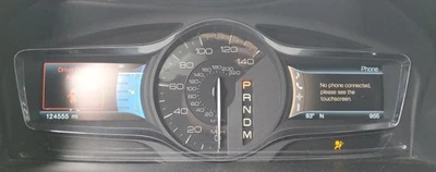 MKX OE 2012 velocímetro calibre clúster 124 k millas Lincoln Foto 1 de 4