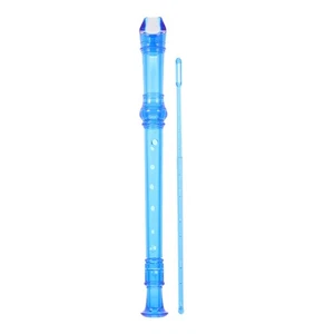 Clarinete para niños principiantes instrumento de resina 8 agujeros clarinete de práctica para niños - Imagen 1 de 12