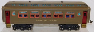 Lionel 418 Standard Gauge Passenger car Parlor Mojave 6 wheel LOU HERTZ COLLECTI - Image 1 of 4