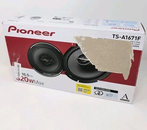 Pioneer TS-A1671F 6.5" 320W 3-Way Coaxial Car Speakers (Pair) Open Box - Picture 1 of 5