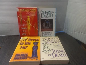 4 Women's Crime Mystery Assorted Authors Paperback Book Lot - Picture 1 of 5