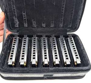 Hohner Harmonica Marine Band Special 20 Set con 7 armónicas y estuche - Imagen 1 de 8