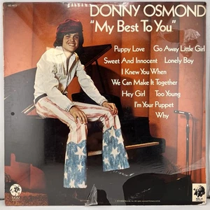 Sealed 1972 Donny Osmond My Best To You Pop Bubblegum LP Vinyl Record 33 RPM - Picture 1 of 14