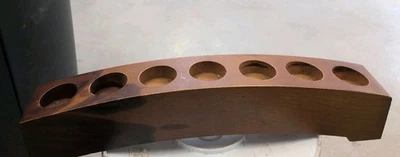 Puente de madera Target Seven Tealight Candle 15,5 pulgadas Foto 1 de 4