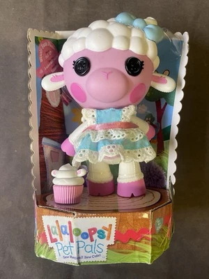~Lalaloopsy Pet Pals~ *Rare* Wooly Fuzzy Fleece Lamb with Cupcake 7” Pet Doll - Image 1 of 4