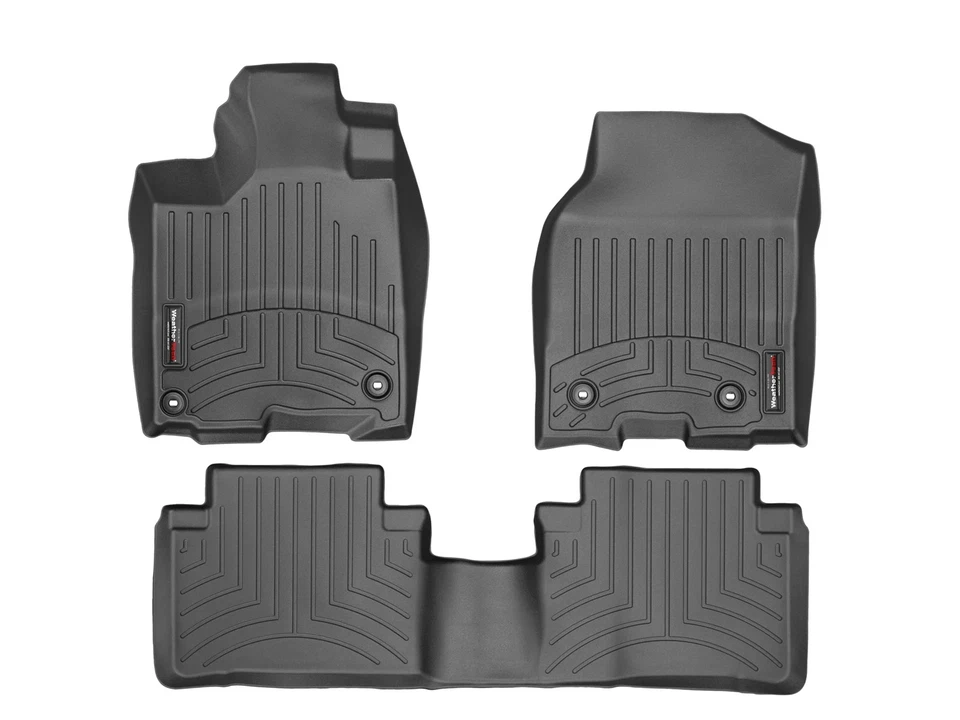 Forro de piso WeatherTech para Acura RDX 2013-2015 - 1ª y 2ª fila, negro Foto 1 de 4
