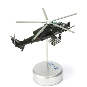 1/100 Chinese Armed WZ-10 Helicopter Model Military Aircraft Scene Craft Display - Picture 1 of 12