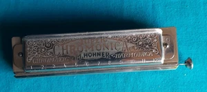 THE SUPER CHROMONICA HARMONICA BY HOHNER IN KEY OF G - Picture 1 of 7