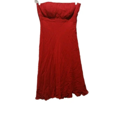 Vestido midi rojo vintage Y2K Jonathan Martin talla 10 Foto 1 de 4