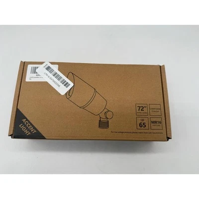 Coloer Acento Punto Luz Latón Fundido a Presión Bajo Voltaje Paquete de 1 Con Bombilla Nuevo Foto 1 de 4