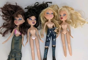 Lote de 4 muñecas Bratz - 2001 - sin pies - Imagen 1 de 5