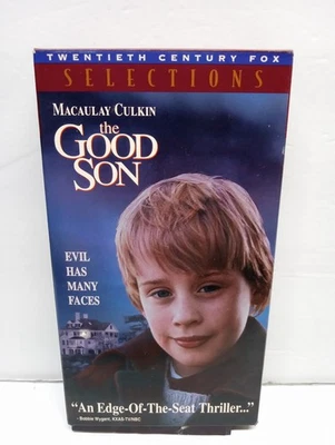 The Good Son VHS 1993 Macaulay Culkin ~ Elijah Wood Foto 1 de 3